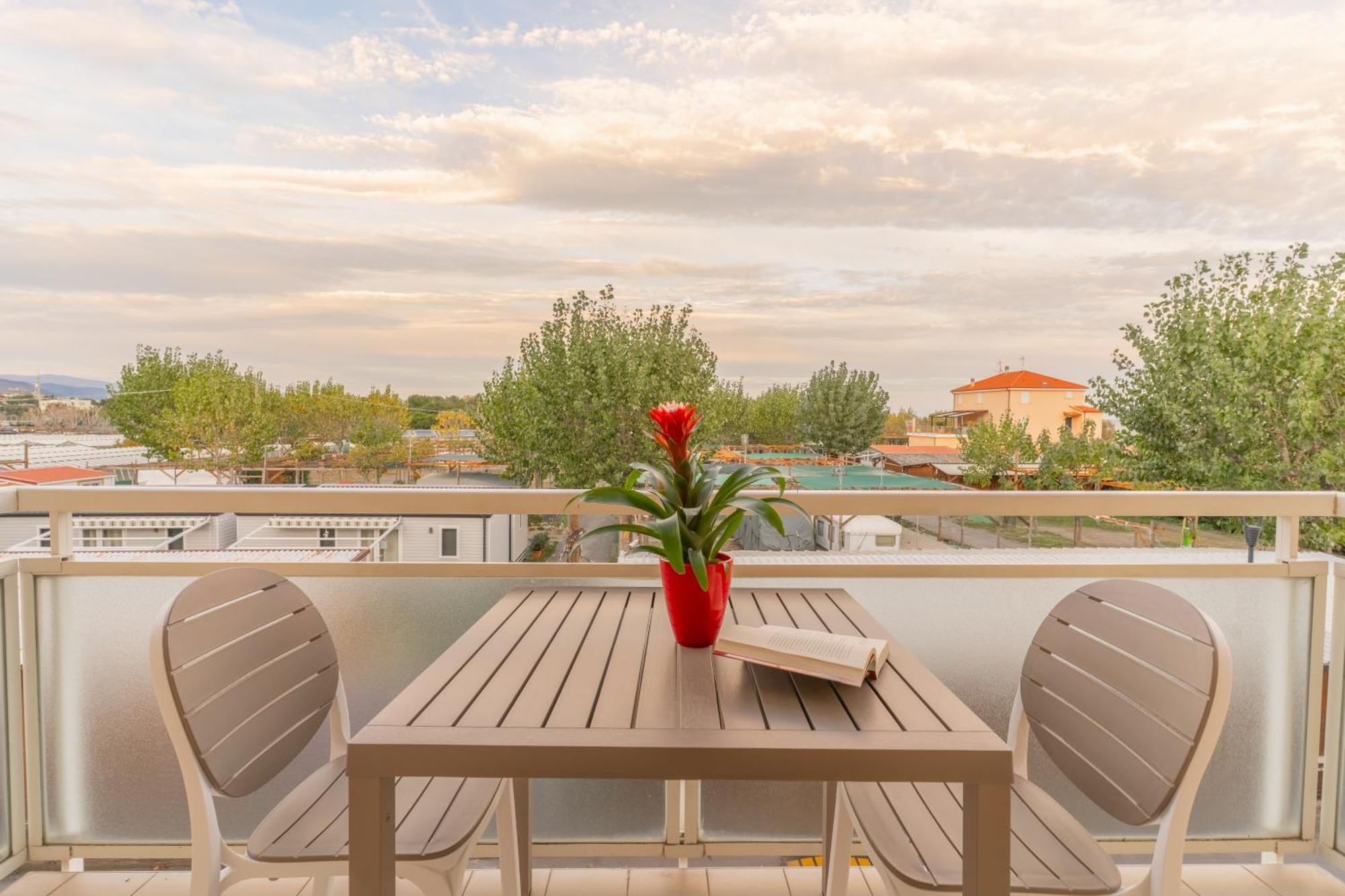 One-Bedroom Apartment Balcony