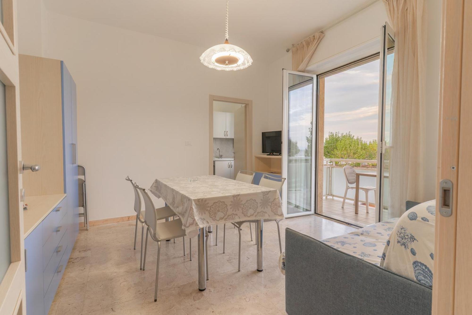 One-Bedroom Apartment Balcony